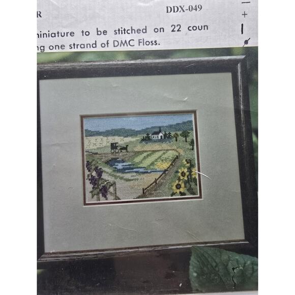 PB Designs Lynn's Prints Counted Cross Stitch Heartland - Picture 2 of 3